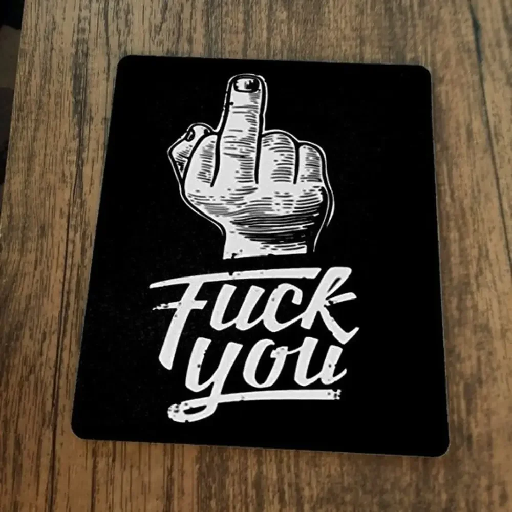 Middle Finger F**k‎ You Mouse Pad